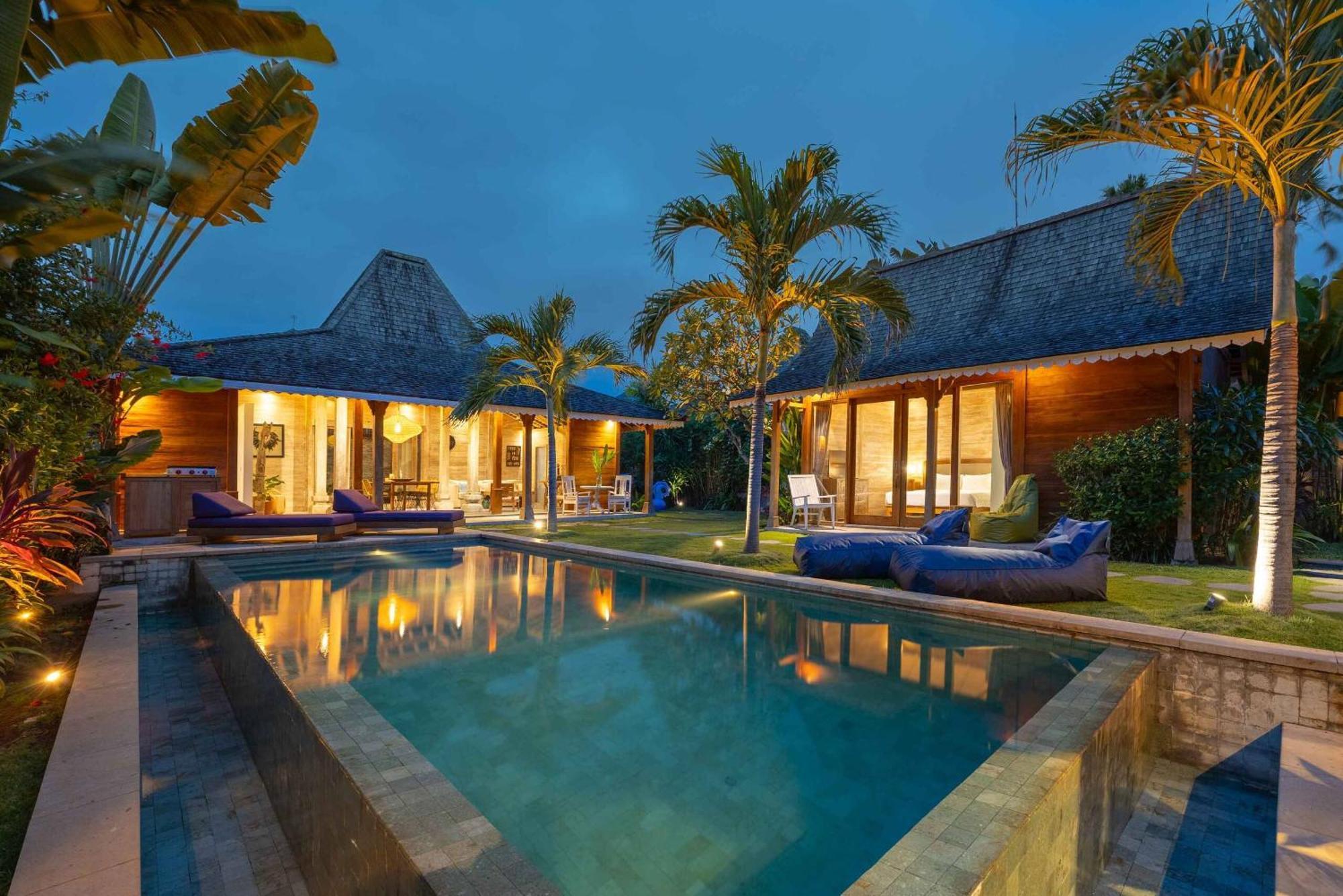 Villa Du Bah - Family Gateway 3Br Villa 12Min To Beach With Private Pool And Parking Kerobokan Εξωτερικό φωτογραφία