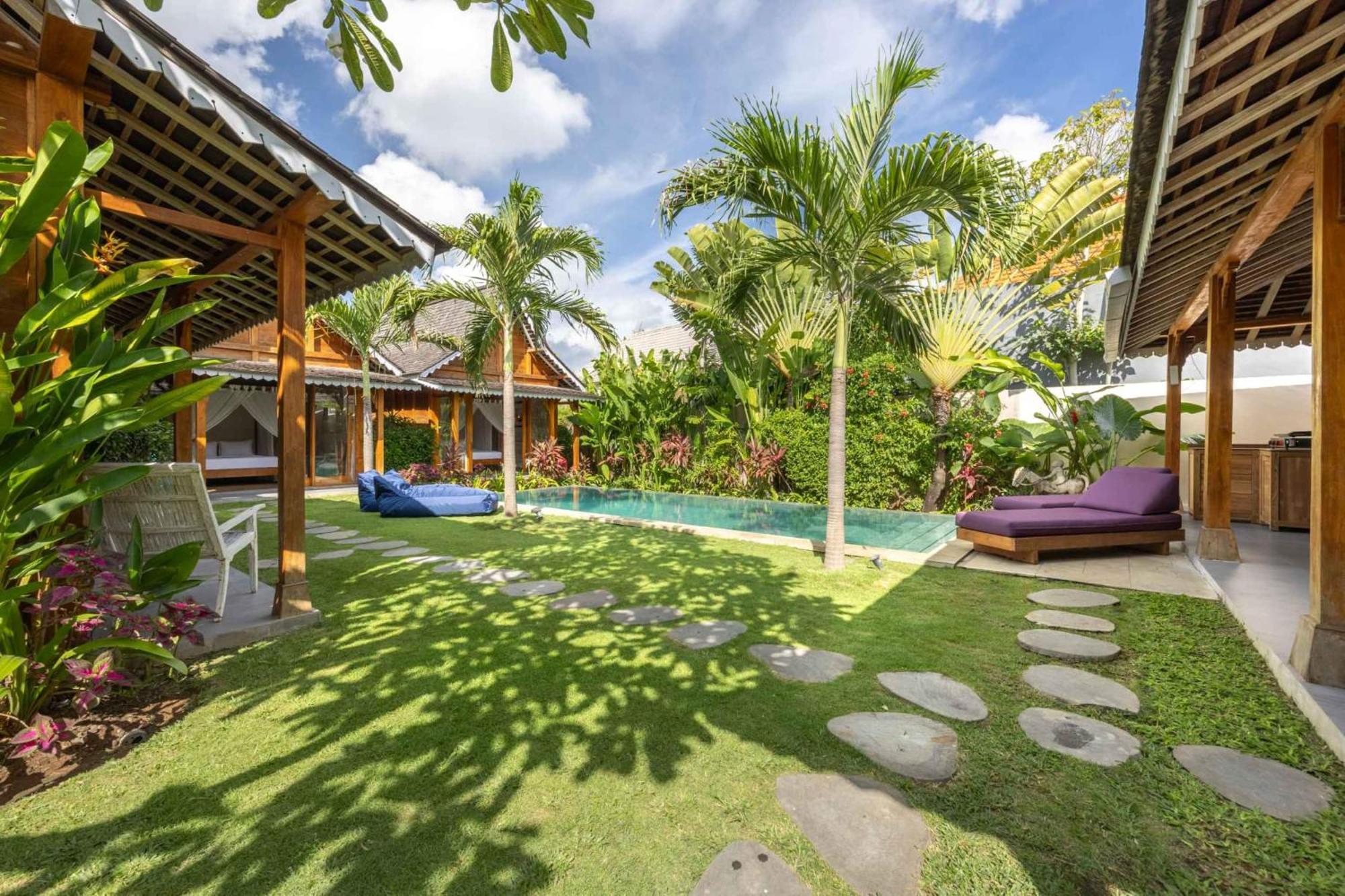 Villa Du Bah - Family Gateway 3Br Villa 12Min To Beach With Private Pool And Parking Kerobokan Εξωτερικό φωτογραφία