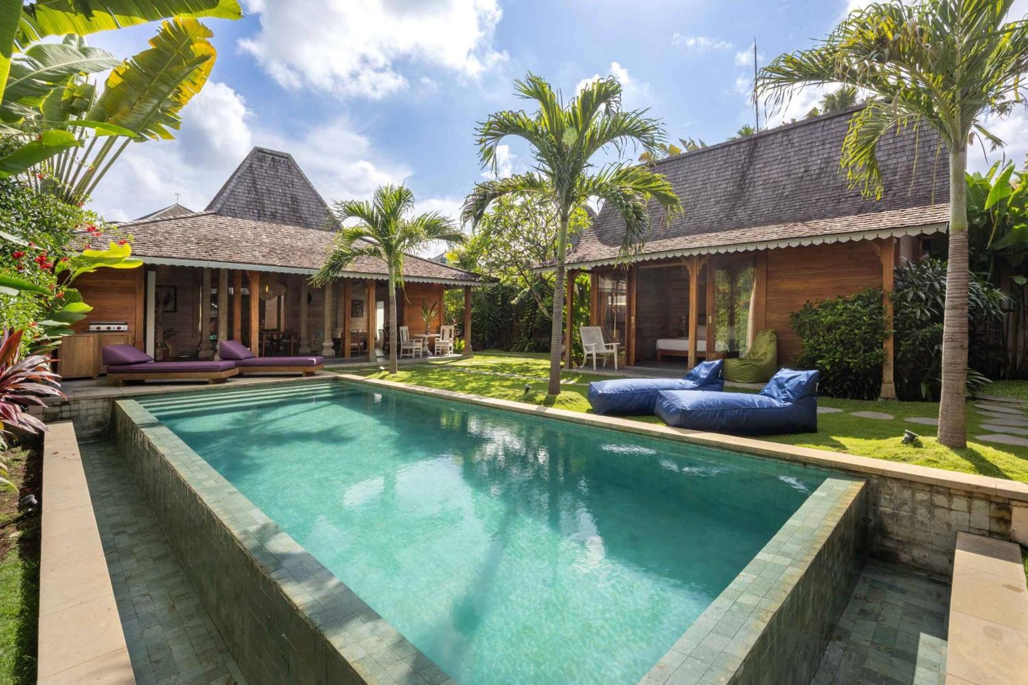Villa Du Bah - Family Gateway 3Br Villa 12Min To Beach With Private Pool And Parking Kerobokan Εξωτερικό φωτογραφία