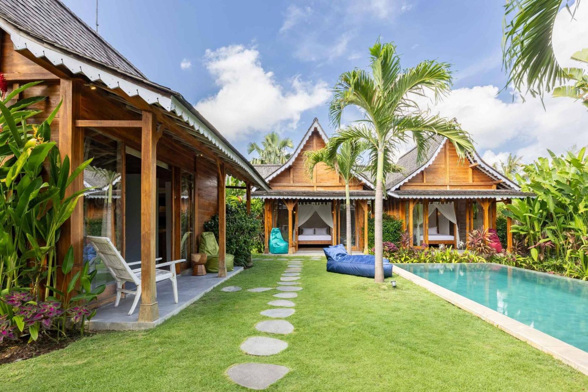 Villa Du Bah - Family Gateway 3Br Villa 12Min To Beach With Private Pool And Parking Kerobokan Εξωτερικό φωτογραφία