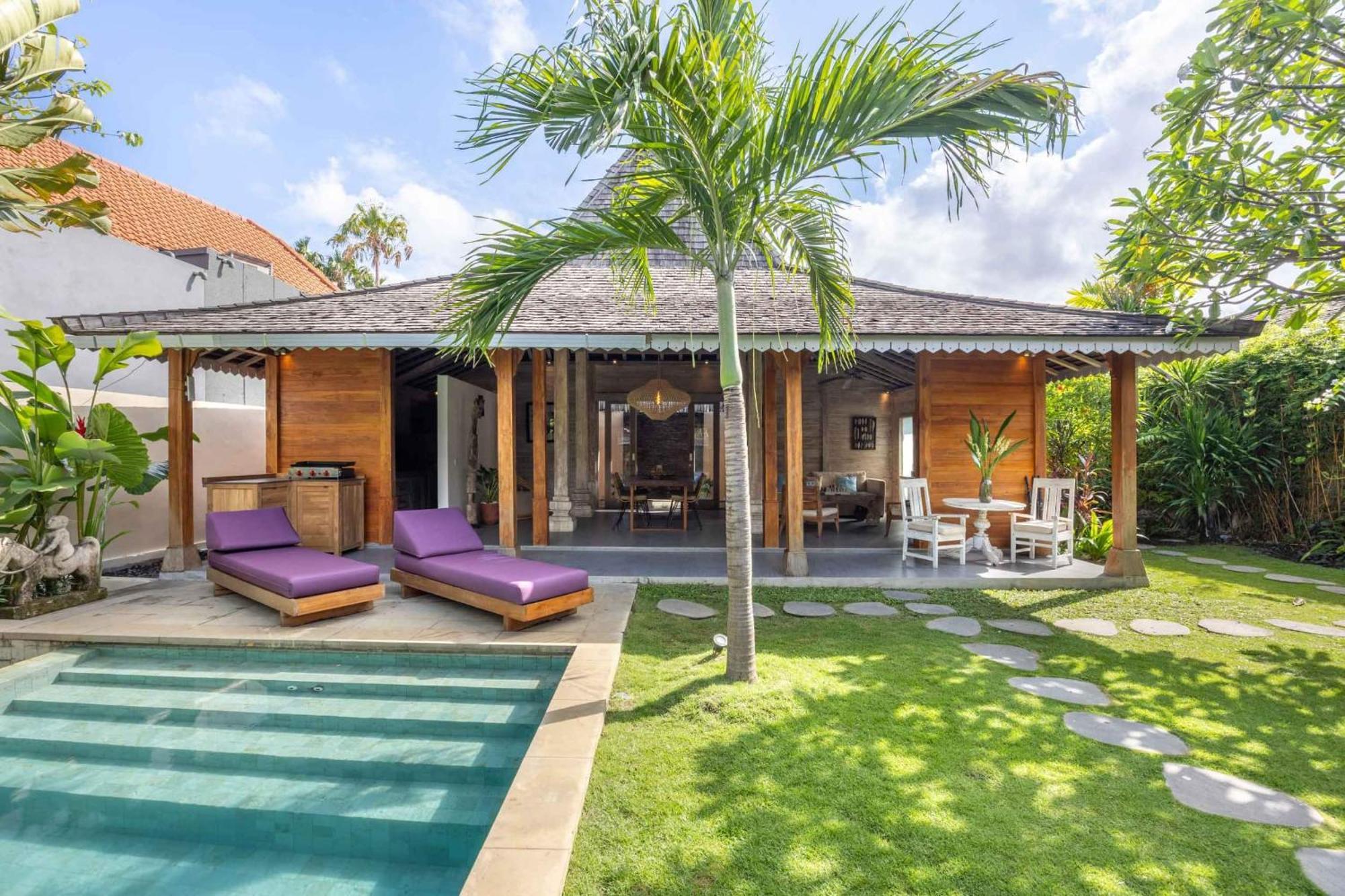 Villa Du Bah - Family Gateway 3Br Villa 12Min To Beach With Private Pool And Parking Kerobokan Εξωτερικό φωτογραφία