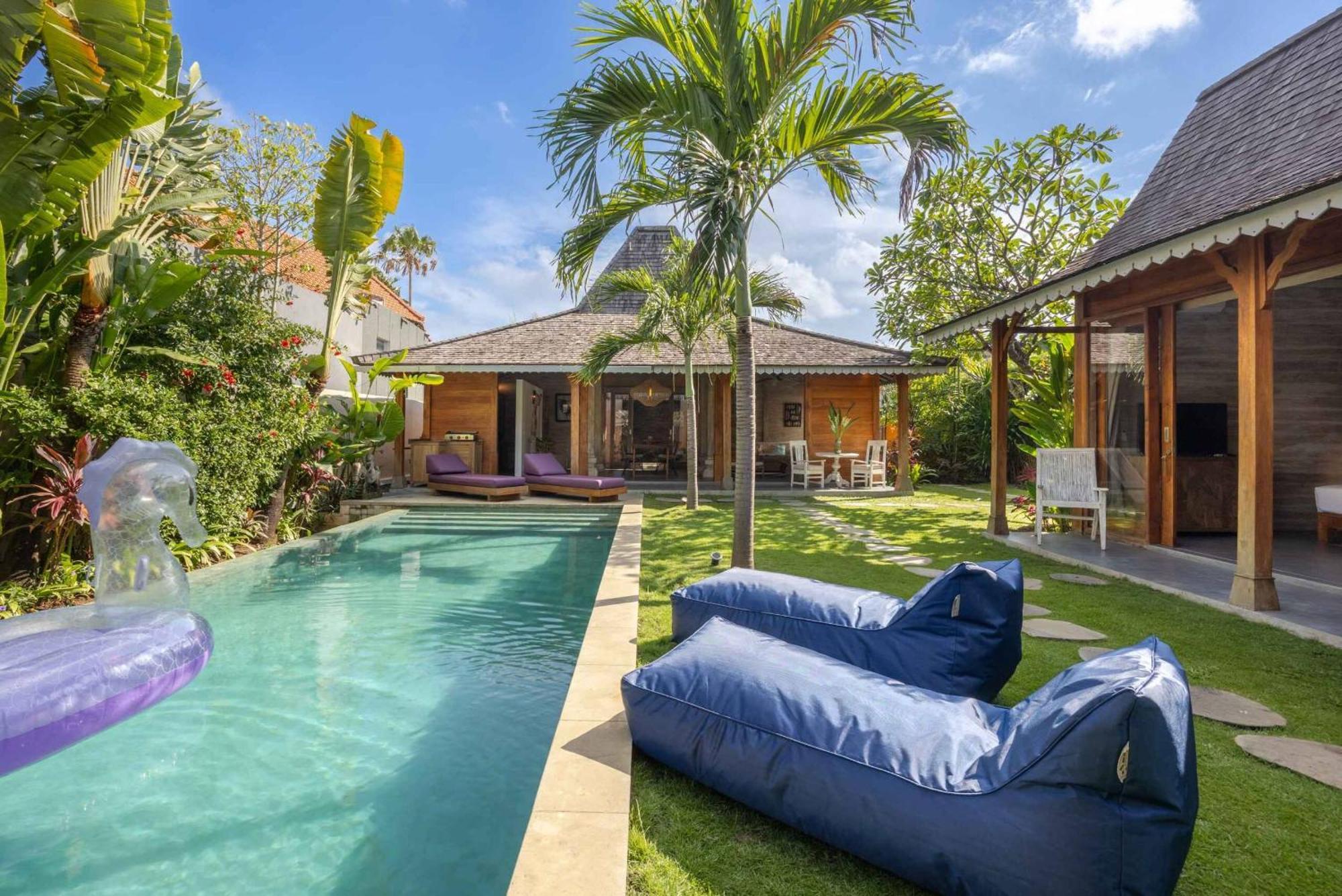 Villa Du Bah - Family Gateway 3Br Villa 12Min To Beach With Private Pool And Parking Kerobokan Εξωτερικό φωτογραφία